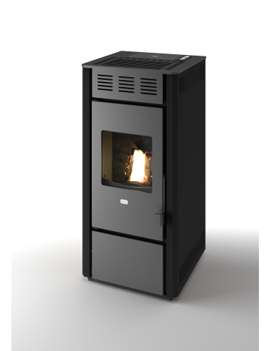 STUFA A PELLET MARTINA 10KW NERO