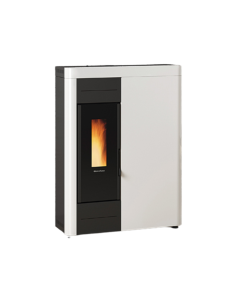 STUFA A PELLET VIRNA IDRO BIANCO