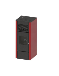 STUFA A PELLET AGATA 14 KW ROSSO