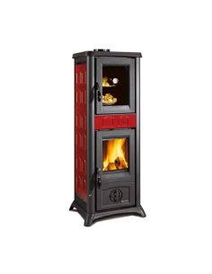 STUFA/CUCINA A LEGNA GEMMA BORDEAUX