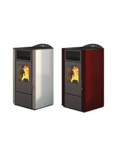 STUFA A PELLET LORY 8KW ROSSO