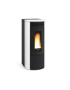 STUFA A PELLET COSTANZA IDRO BIANCO