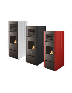 STUFA A PELLET VITA 7,9KW ROSSO