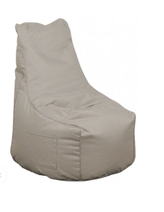 POLTRONA SACCO LAYLA IN NYLON+PVC BEIGE