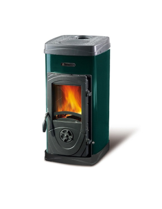 STUFA A LEGNA SUPER JUNIOR VERDE