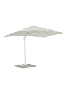 OMBRELLONE EDEN 2X3M BIANCO NATURALE