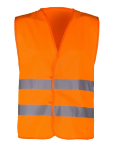 GILET HV ARANCIO - Tg. unica