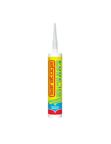 SILICONE 3004 TRASPARENTE/ANTIMUFFA