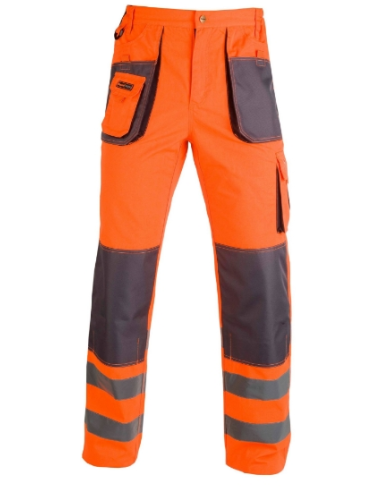 PANTALONE SMART HV ARANCIONE - Tg. XL