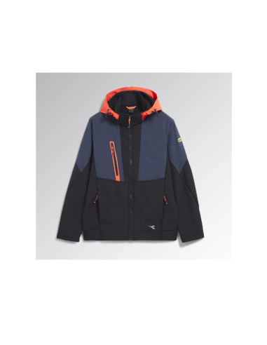 GIACCA SOFTSHELL HYBRID BLU - Tg. XXL