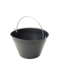 SECCHIO IN PLASTICA NERO