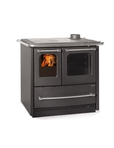 CUCINA A LEGNA SOVRANA EASY EVO 2.0 NERO ANTRACITE