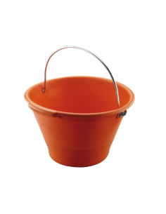 SECCHIO IN PLASTICA ARANCIO