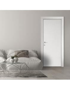 PORTA BATTENTE 210X90 FRASSINO BIANCO