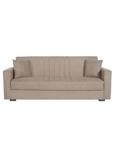 DIVANO LETTO CONTENITORE STAR 3 POSTI BEIGE