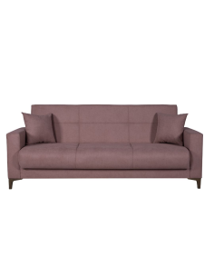 DIVANO LETTO CONTENITORE BRAVO 3 POSTI MARRONE