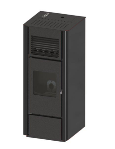 STUFA A PELLET AGATA 14 KW NERO
