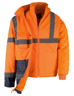 PARKA HV 3/1 ARANCIO/BLU - Tg. XL