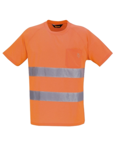T-SHIRT HV ARANCIO - Tg. M