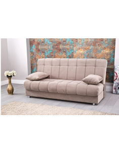 DIVANO LETTO CONTENITORE CARLO 3 POSTI VERDE