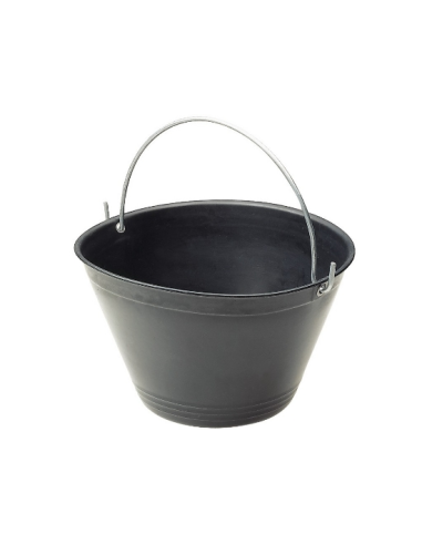 SECCHIO IN PLASTICA NERO