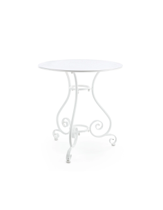 TAVOLO ETIENNE D70 BIANCO