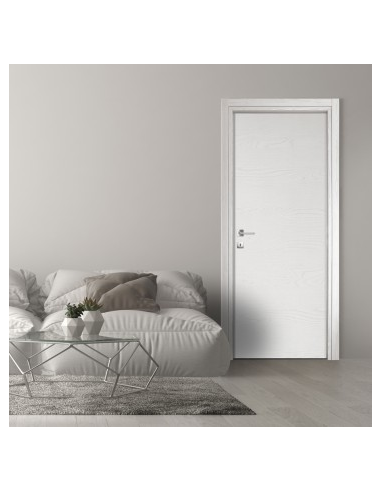 PORTA BATTENTE 210X90 FRASSINO BIANCO