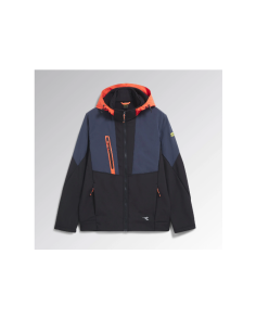 GIACCA SOFTSHELL HYBRID BLU - Tg. L