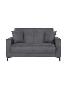 DIVANO LETTO CONTENITORE BRAVO 2 POSTI GRIGIO